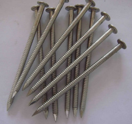 304 Roofing Stainless Steel Common Nails for Insulation Sheet Fastening, Building Hardware Nails